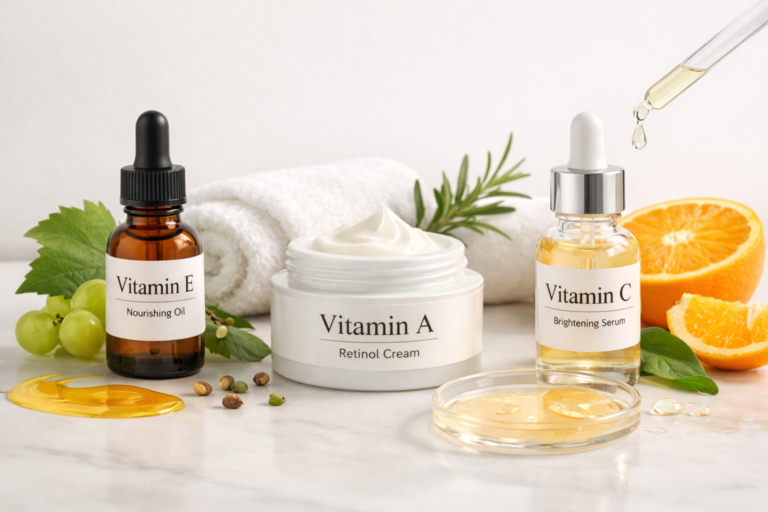 ויטמינים לעור הפנים