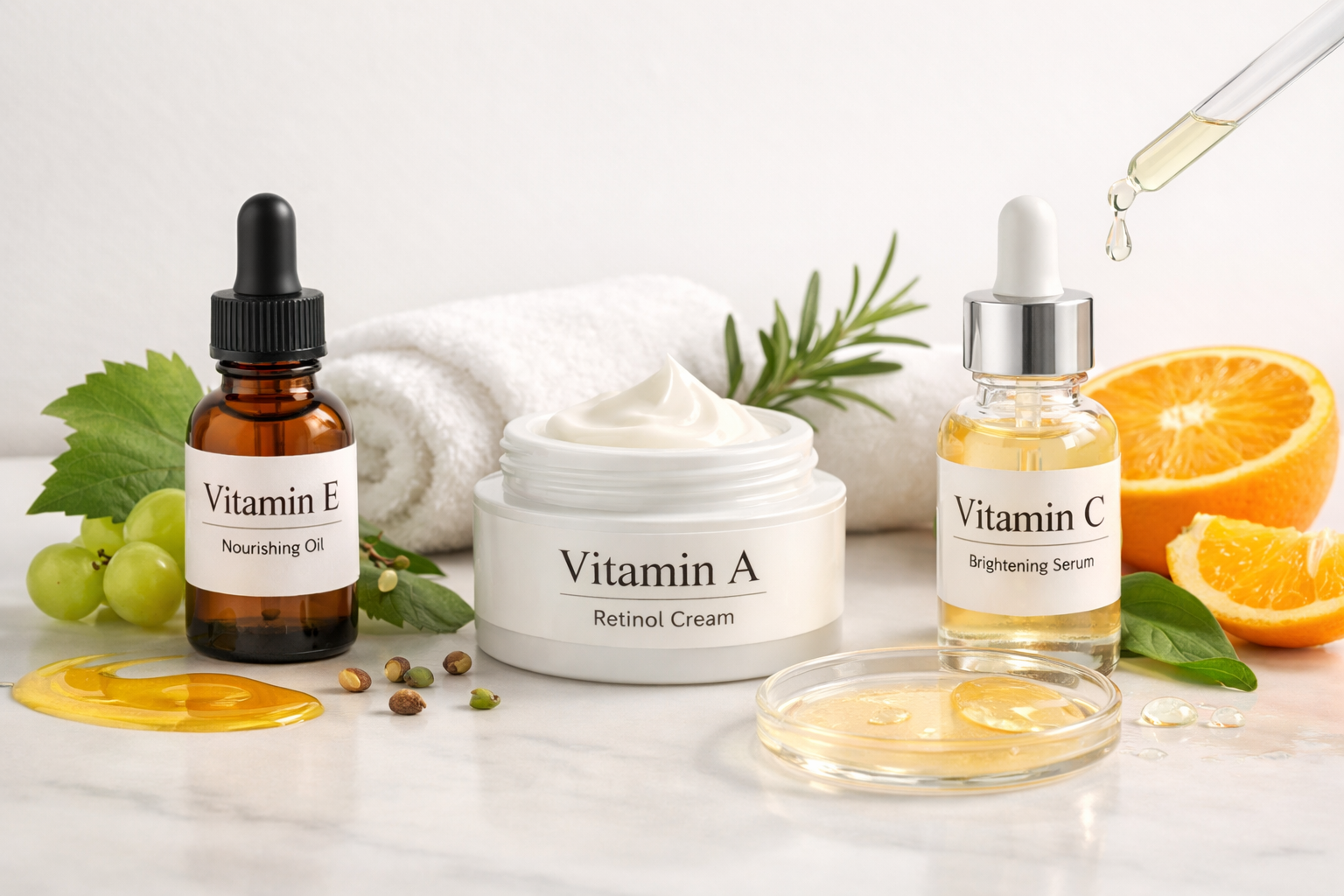 ויטמינים לעור הפנים